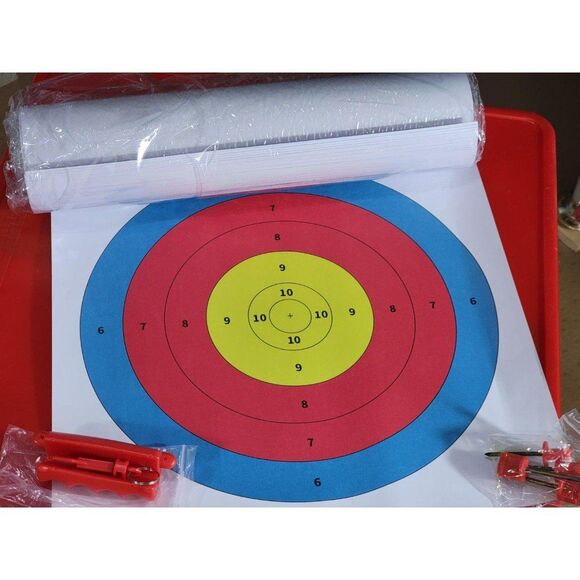 Archery Targets Paper(16x16) 50pcs Bow and Arrow Targets for Hunting Backyard - Picture 2 of 6